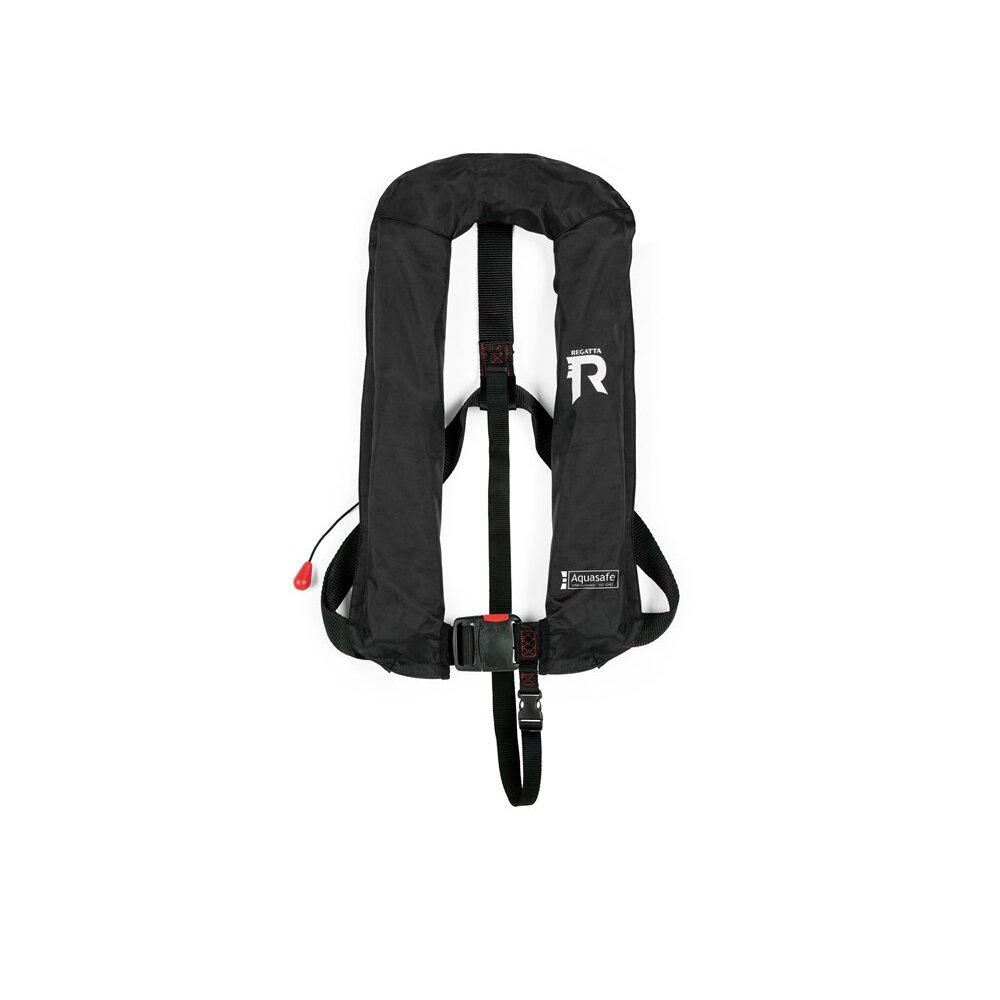 Regatta Aquasafe redningsvest kommer i flere versjoner. Som denne Regatta Aquasafe Black utgaven.