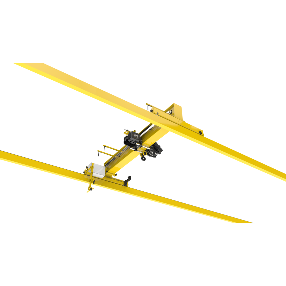 Many options available: anti-collision device, rain cover, remote control, elevator monitoring, etc.
