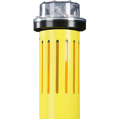 A high quality marker light often used in the fish farm industry and for mooring solutions.