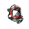 Helmaske Dräger med stropp, god ansiktsbeskyttelse og passform