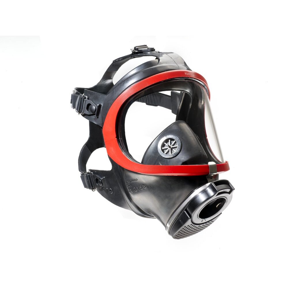 Helmaske Dräger med stropp