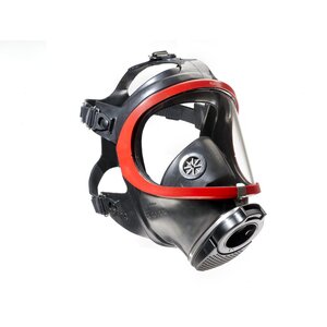 Helmaske Dräger med stropp
