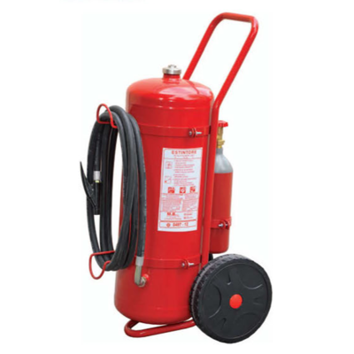 Fire Extinguisher on trolley Powder 50 kg