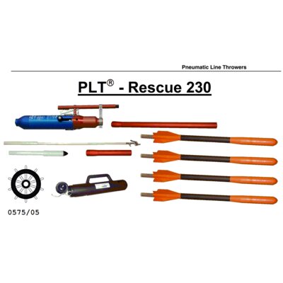 PLT 230 Rescue Line Thrower, pneumatic