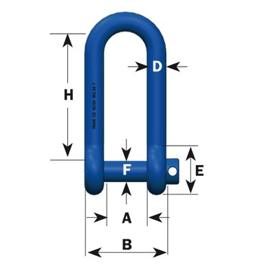 FRAM long shackle type A/C measurements