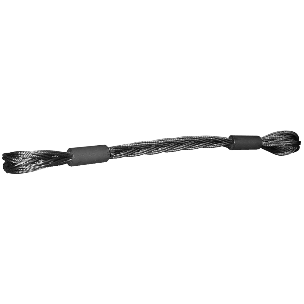 Flatflettet ståltaustropp