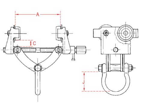 Push trolley Superclamp BA measurements