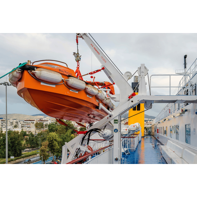 Liferaft Release Hook PX01 in use