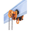Vital SG/AG Geared adjustable trolley. Fits a wide range of beam profiles.