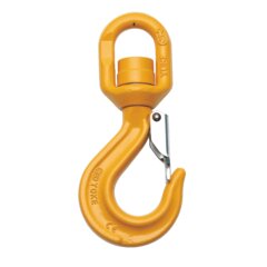 Yoke 8-049N Eye Swivel Hook with ball bearing performs to fully swivel under load Eye Swivel Hook 8-049N
