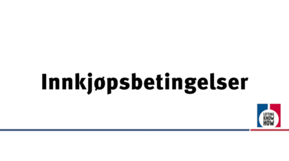 Innkjøpsbetingelser