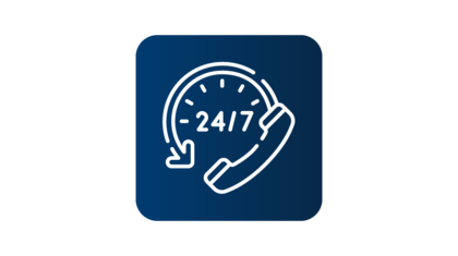Generic icon - 24-7 service