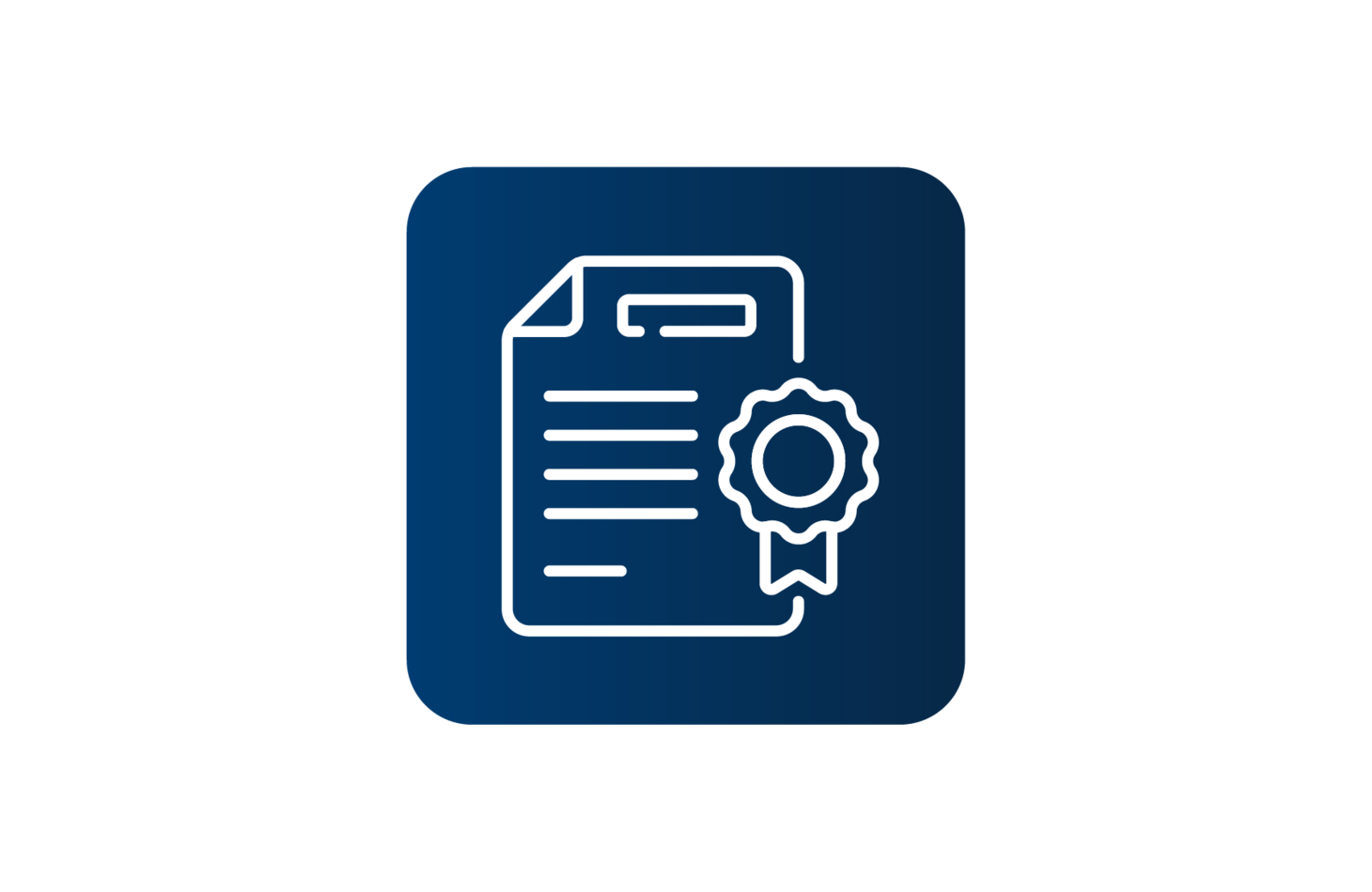 Generic icon - Certificate