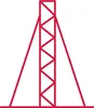 Stay rope steel wire rope icon