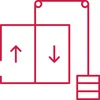 Elevator steel wire rope icon