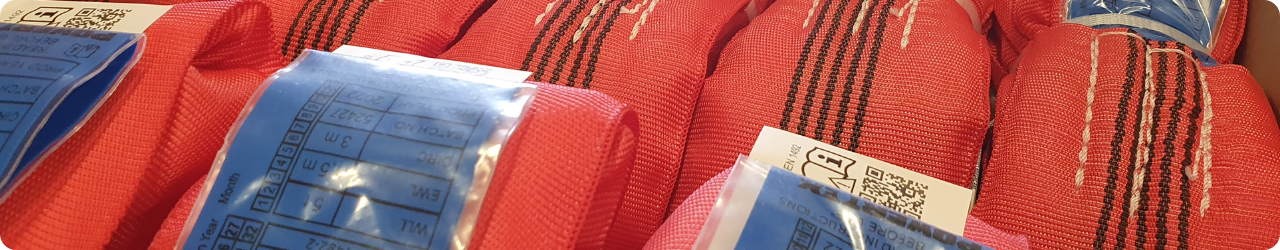 Banner Round Webbing Slings Rounded Corners