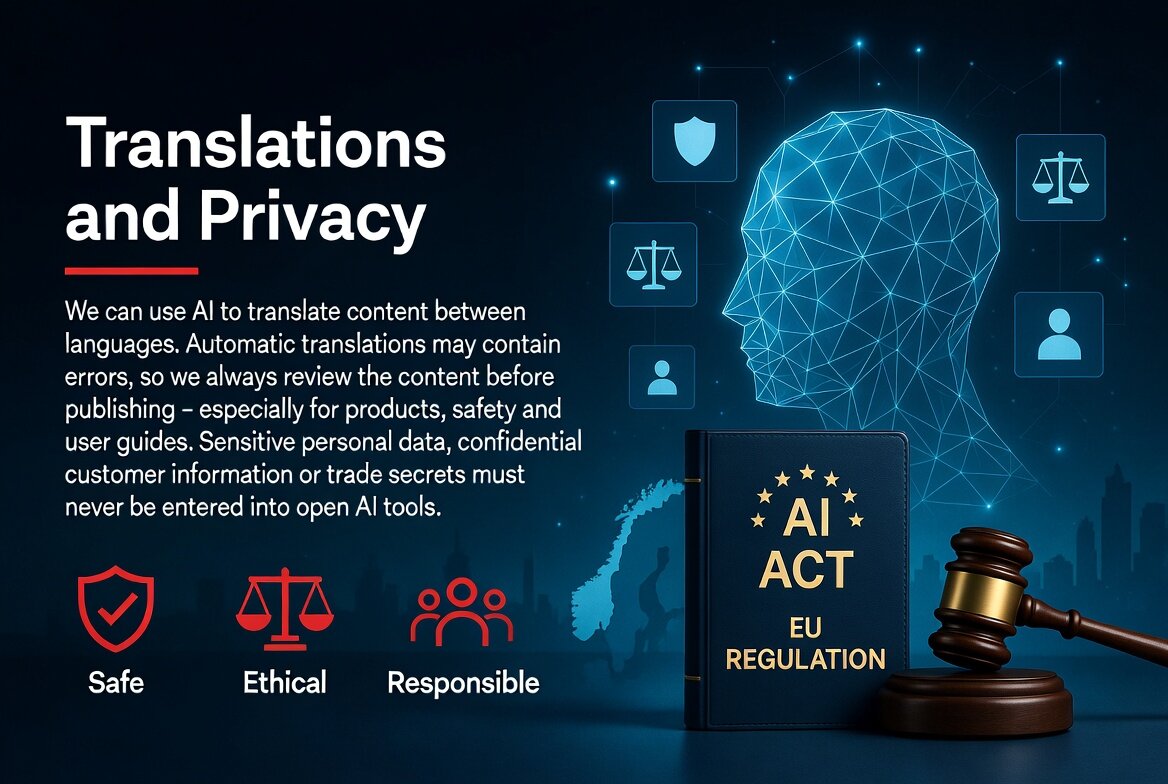 AI tool - translations and privacy