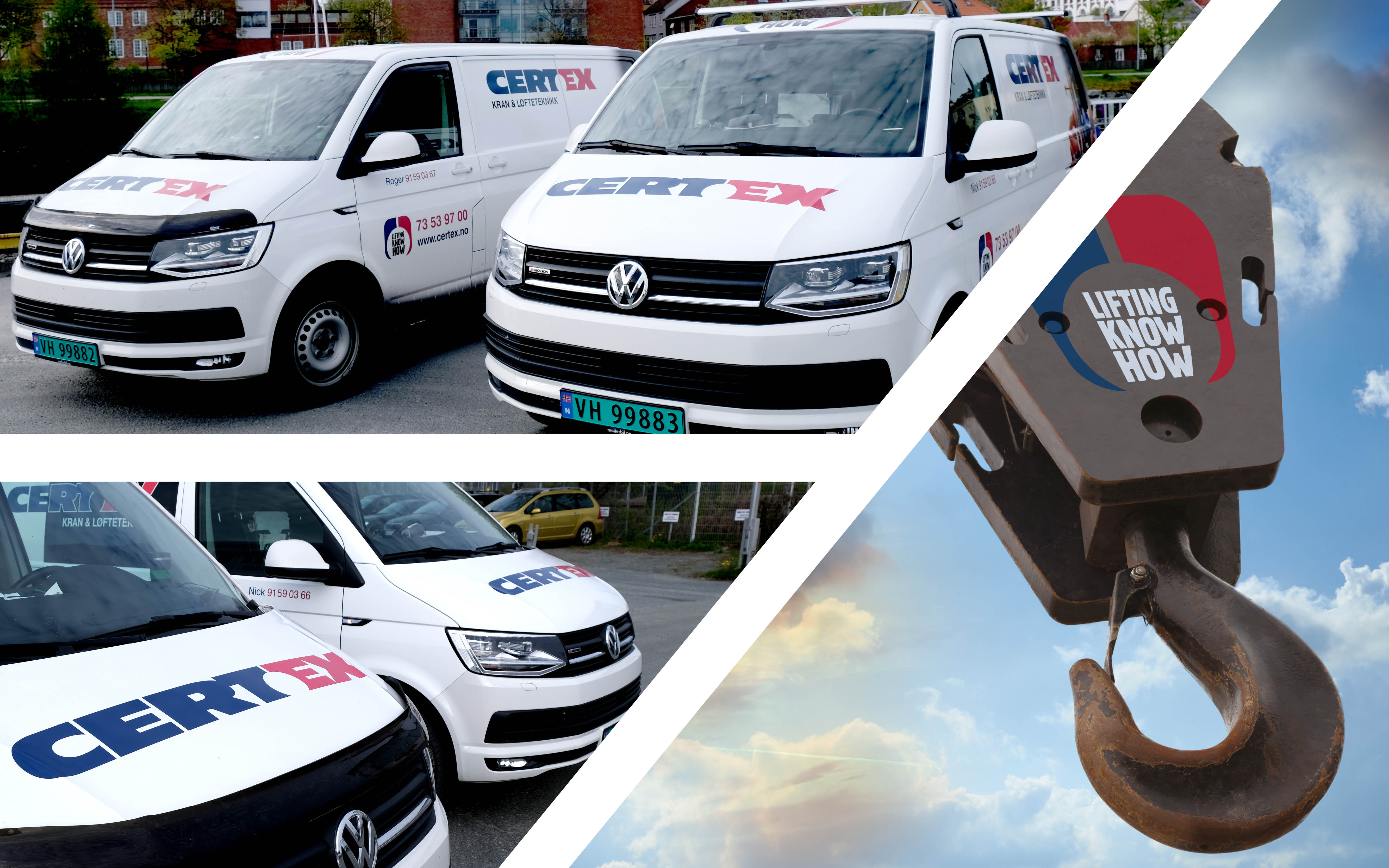 Certex Norway are ready to roll out and assist when help is needed. Certex Norway are ready to roll out and assist when help is needed.