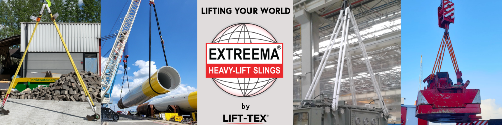 Extreema heavy lifting slings by Lift-Tex