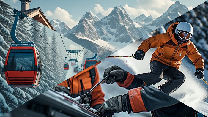 Ski resort solutions: wire ropes, maintenance lifts, equipment handling, fall safety