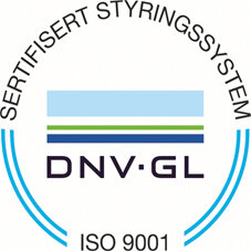 Certified control system DNV-GL ISO 9001 Certified control system DNV-GL ISO 9001