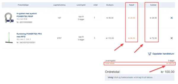 Få tilgang til vår webshop steg 9