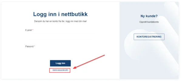Få tilgang til vår webshop steg 10