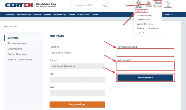 Få tilgang til vår webshop steg 11